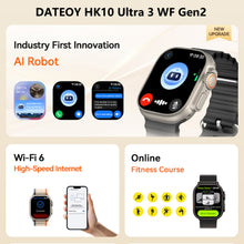 DATEOY HK10 ULTRA 3 WF WiFi Version GEN 2 Smartwatch – TikTok App, Chatgpt, 2.02