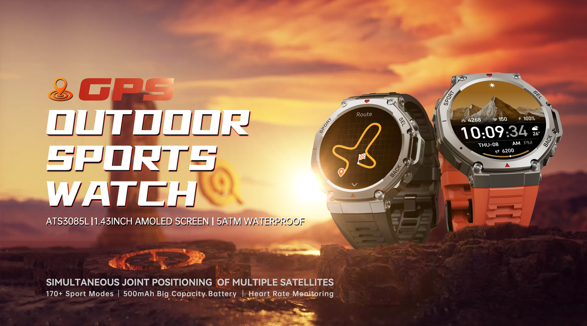Unlock Your Adventure with the DATEOY T REX 3-GPS Sport Smartwatch: The Ultimate Outdoor Companion