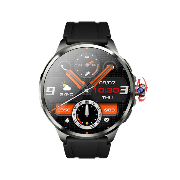 DaTeoy Alpha 9 Dual System Smartwatch - 1.75" AMOLED Display,SIM Card 4G Network, WiFi,GPS, Camera, Heart Rate Monitor, GPS/GLONASS, 3GB RAM, 32GB ROM, Multi-Sports Mode