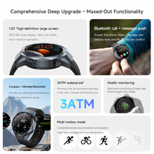 DATEOY C10 Smartwatch with GPS, Bluetooth Calling, Heart Rate & SpO2 Monitor – 3ATM Waterproof Fitness Tracker for Android & iOS