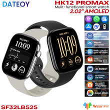 DATEOY HK12 PRO Max AI Smart Watch with OS27, AMOLED Display, Whatsapp, ChatGPT, Bluetooth Calling & AI Translation