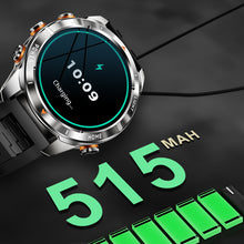 DATEOY KT80 Smartwatch with Strong Flashlight – 1.46” HD Display, Heart Rate & SpO2 Monitoring, 515mAh Battery, IPX8 Waterproof