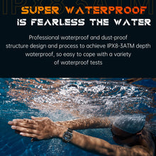 DATEOY KT80 Smartwatch with Strong Flashlight – 1.46” HD Display, Heart Rate & SpO2 Monitoring, 515mAh Battery, IPX8 Waterproof