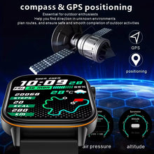 DATEOY QX17 GPS Smart Watch – 2.01” Display, 178+ Sports Modes, 5-in-1 GNSS, Voice Assistant, IP68 Waterproof