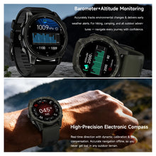 DATEOY TITAN-X Tactical Pro Smartwatch | Rugged Outdoor Watch with AMOLED, Bluetooth Calling & 100+ Sports Modes