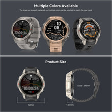 DATEOY TrailMaster Pro - GPS Outdoor Smartwatch – AMOLED Display, Offline Maps, 6-Satellite Positioning, 170+ Sports Modes, 5ATM Waterproof