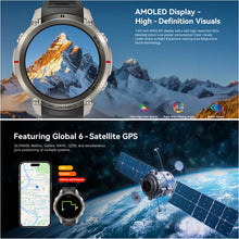 DATEOY TrailMaster Pro - GPS Outdoor Smartwatch – AMOLED Display, Offline Maps, 6-Satellite Positioning, 170+ Sports Modes, 5ATM Waterproof