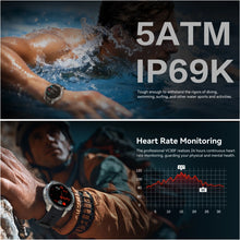 DATEOY TrailMaster Pro - GPS Outdoor Smartwatch – AMOLED Display, Offline Maps, 6-Satellite Positioning, 170+ Sports Modes, 5ATM Waterproof