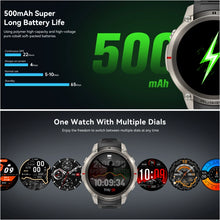 DATEOY TrailMaster Pro - GPS Outdoor Smartwatch – AMOLED Display, Offline Maps, 6-Satellite Positioning, 170+ Sports Modes, 5ATM Waterproof