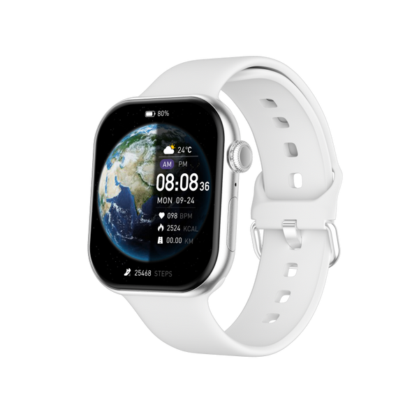 DATEOY Watch 12 SE Smartwatch - 2.03” HD Display | Whatsapp Reply | GPS Route | Health Monitoring | 9.33mm Ultra Thin