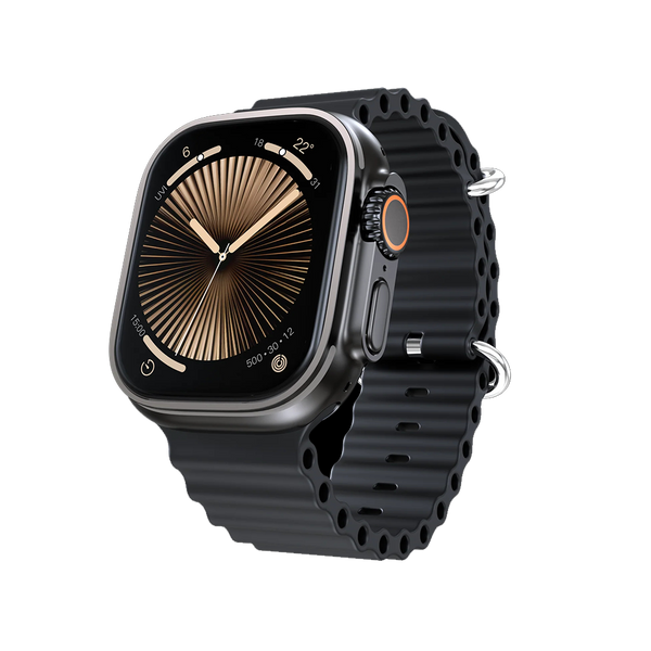 DATEOY HELLO Watch 5 Plus - 4G Android Smart Watch Dual System (Bluetooth/4G Network) SIM Card WIFI 2.04" AMOLED Screen Fitness Tarcker Health Monitoring & GPS Navigation