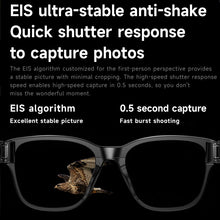 DATEOY L08 Smart AI Glasses with 8MP Camera, 4GB Memory, Bluetooth & WiFi, Voice Assistant, and Multilingual Translation