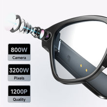 DATEOY L08 Smart AI Glasses with 8MP Camera, 4GB Memory, Bluetooth & WiFi, Voice Assistant, and Multilingual Translation