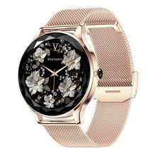 DaTeoy NX23Pro Smart Watch for Women - 1.27'' HD Screen, Bluetooth Calling, Heart Rate, Blood Oxygen & Blood Pressure Monitoring, Waterproof, Fitness Tracker with Multiple Sport Modes, Rose Gold/Silver